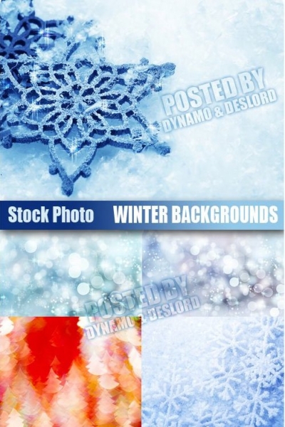 Winter Backgrounds - UHQ Stock Photo