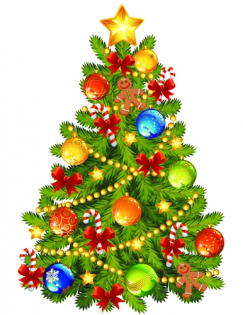 Christmas tree/Новогодняя елка.