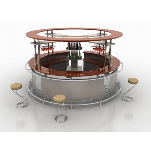 3D Графика 3d модели барных стоек