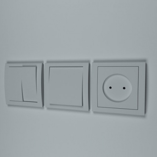 3D Графика 3D модели включателей и розеток для 3d max