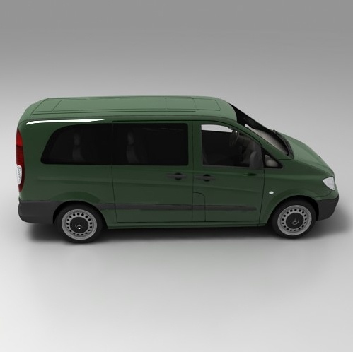 3D Графика 3D models Mercedes Benz Vito