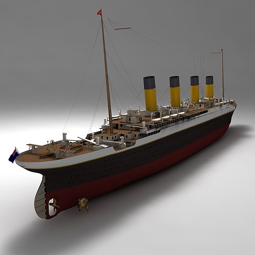3D Графика 3D models TITANIC
