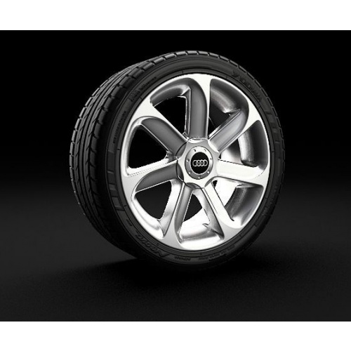 3D Графика 3D Models Wheel for Audi