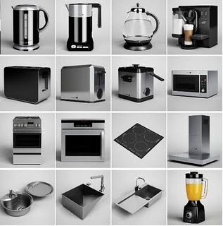 3D Графика CGAxis Vol.10 - Kitchen Appliances