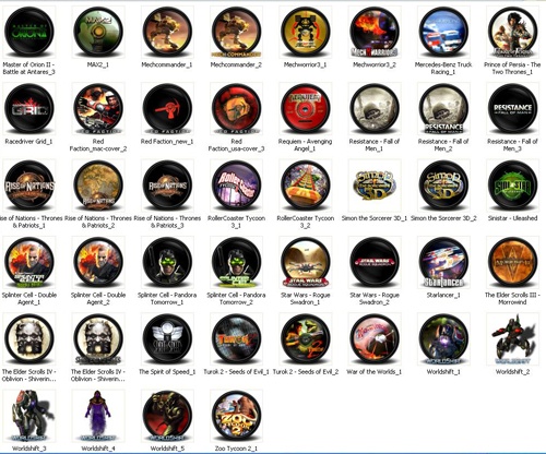 Иконки Mega Game Icons Pack
