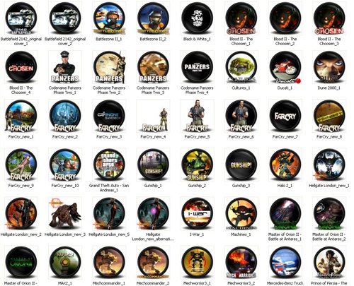 Иконки Mega Game Icons Pack