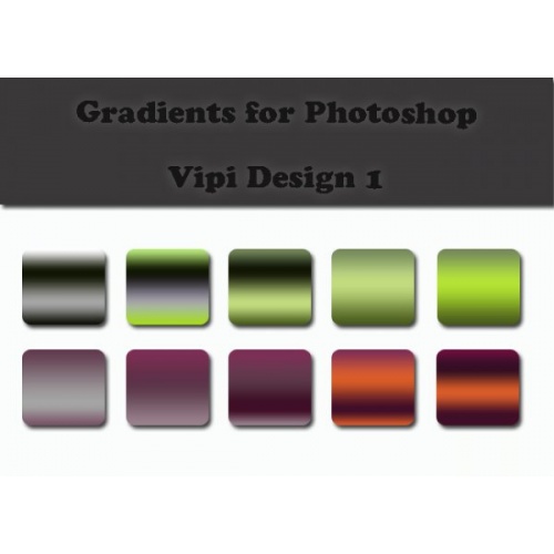Photoshop Градиенты - GRD Vipi Design # 1