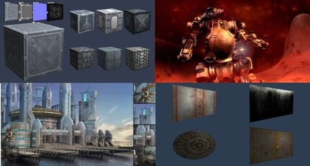 Программы 3D Total Textures vol.7 Release 2.0: Sci-Fi