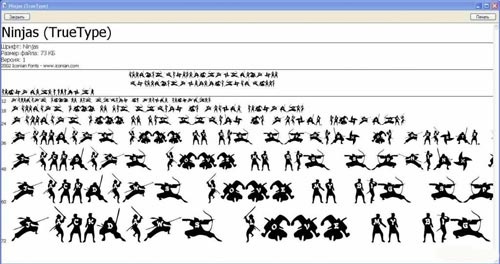 Шрифты Коллекция шрифтов для фотошоп (2010)