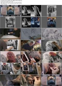Уроки Tutorial of the Week – Conceiving and Creating the Hellboy Movie Poster Art by Drew Struzan