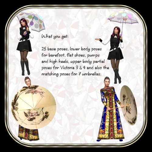 V3 & V4 Umbrella Poses Bundle