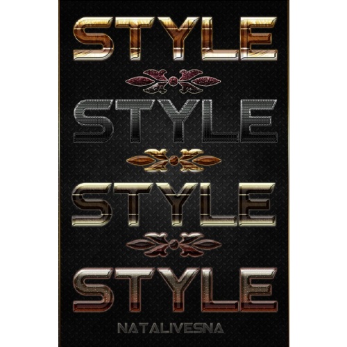 Текстовые стили №12 / Text styles