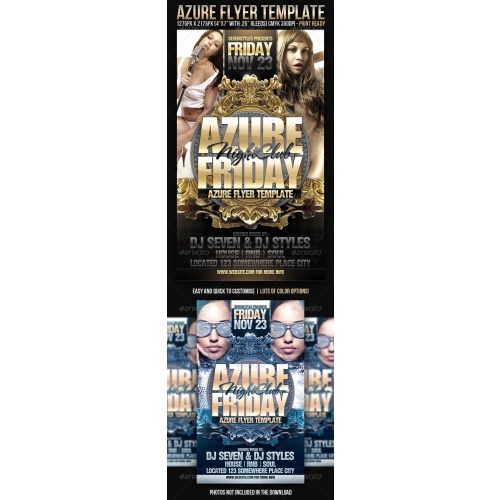 GraphicRiver - Azure Flyer Template