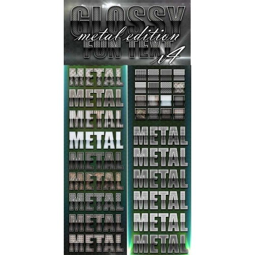 Genuine Glossy Metal Style