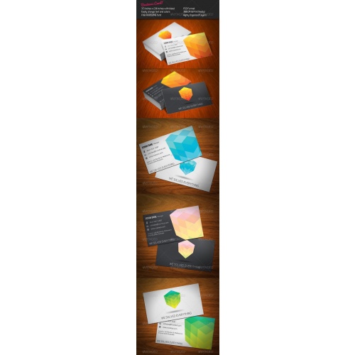 GraphicRiver - Cubic Business Card