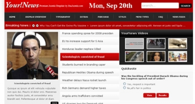 YourNews – YouJoomla News Portal For Joomla 1.7
