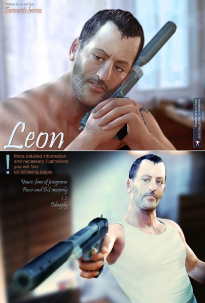 Leon for M4 (Poser & Daz Studio)