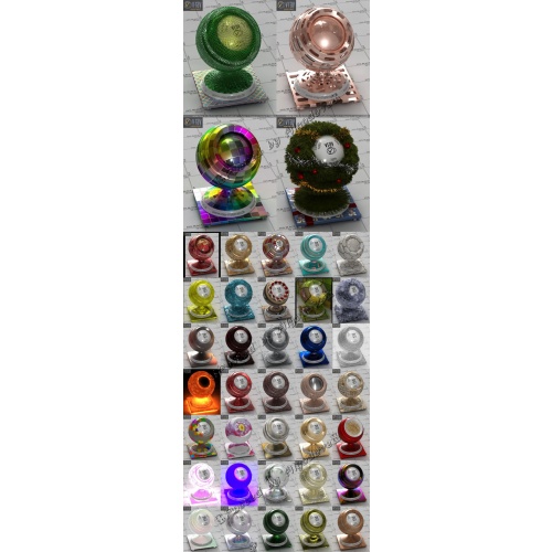 3D V-ray Materials Collection #5