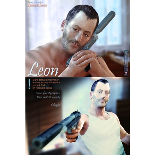Leon for M4 (Poser & Daz Studio)