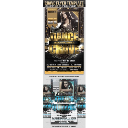 GraphicRiver — Crave Flyer Template