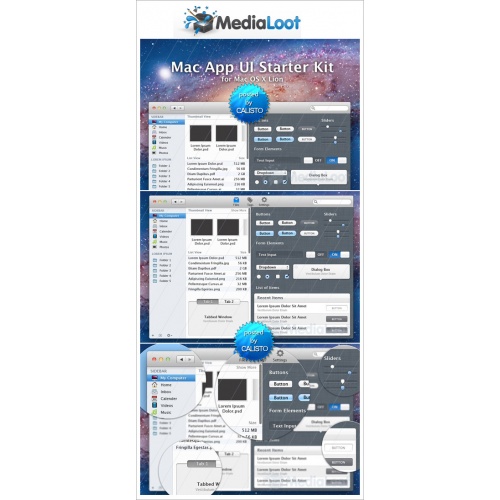 MediaLoot - Mac App UI Starter Kit