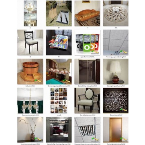 Сборник 3D моделей от Render Stuff