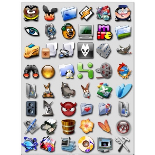 Mega Collection of Icons Over 3000 Icons