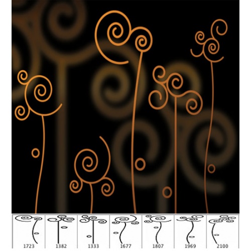 Линии завитки 4