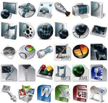 Иконки - Cosmos Icon Pack...