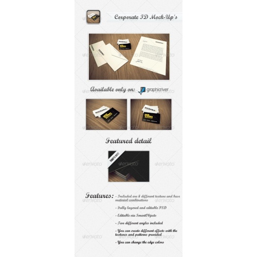 GraphicRiver — Corporate ID Mock-Up’s