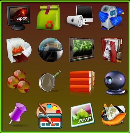 Необычные иконки на рабочий стол