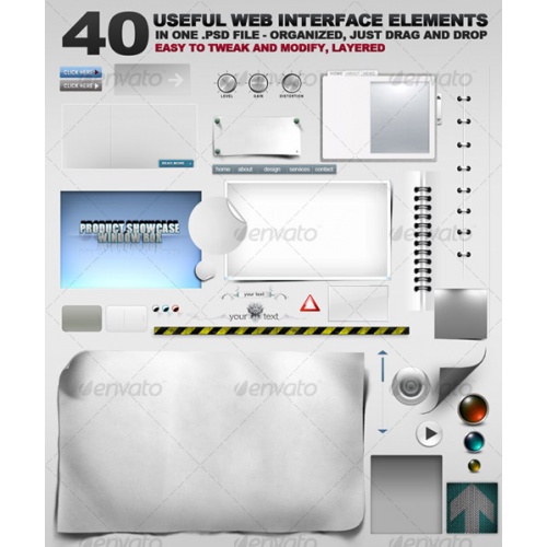 GraphicRiver — 40 Web Graphic Goodies