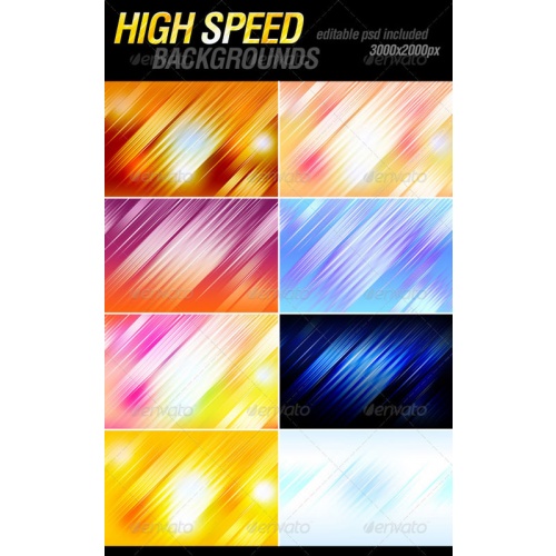 GraphicRiver — High speed backgrounds