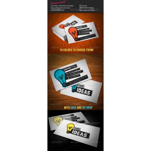 GraphicRiver — Ideas Business Card