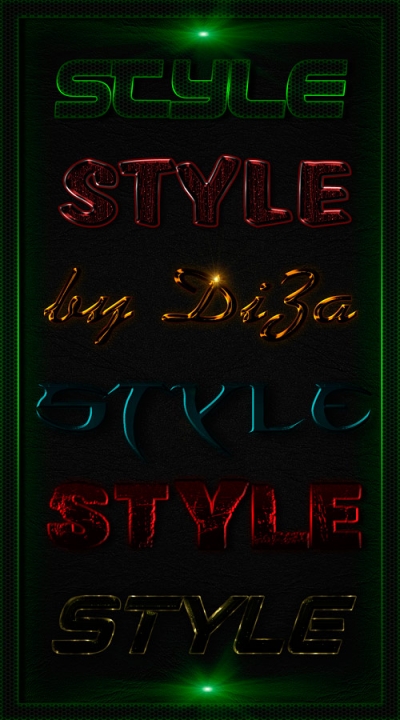 Text styles - 3