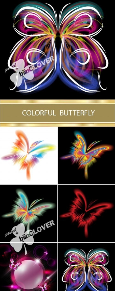 Красочная бабочка/Colorful butterfly 