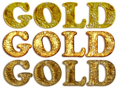 GOLD Photoshop Styles