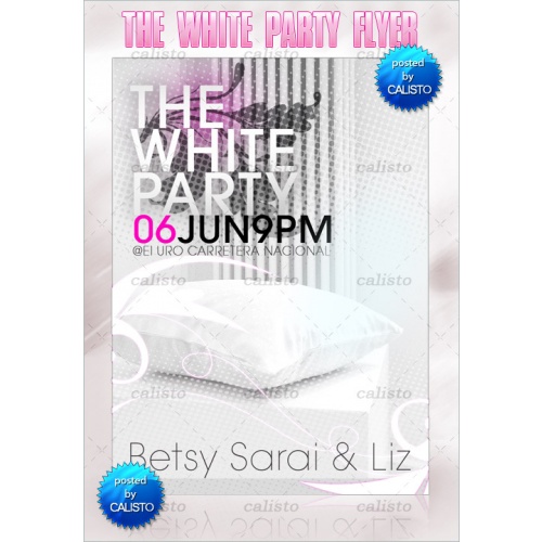 The White Party Flyer