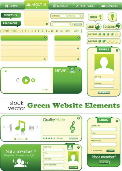 Greener сайт. Элемент. The element. Add element website.