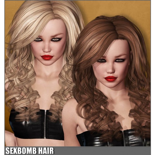Sexbomb Hair (Poser & Daz Studio)
