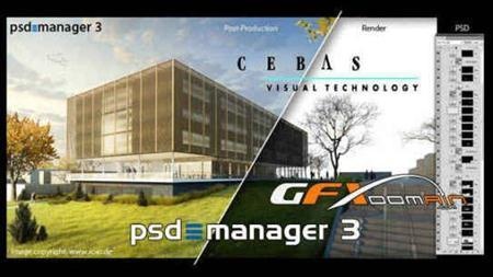 Cebas PSD-Manager 3.0 for 3ds Max (x86/x64)