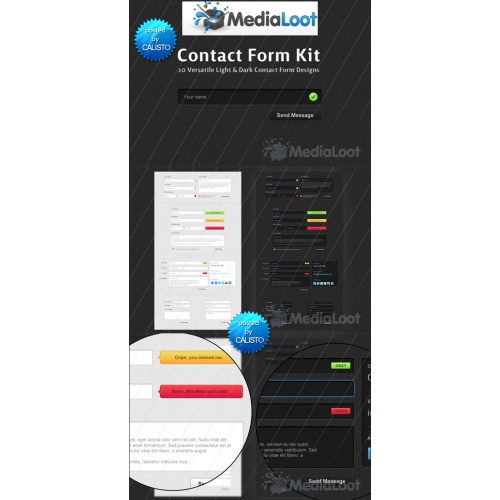 MediaLoot - Contact Form Kit