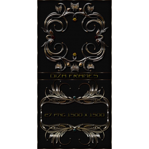 Exquisite decorative frames