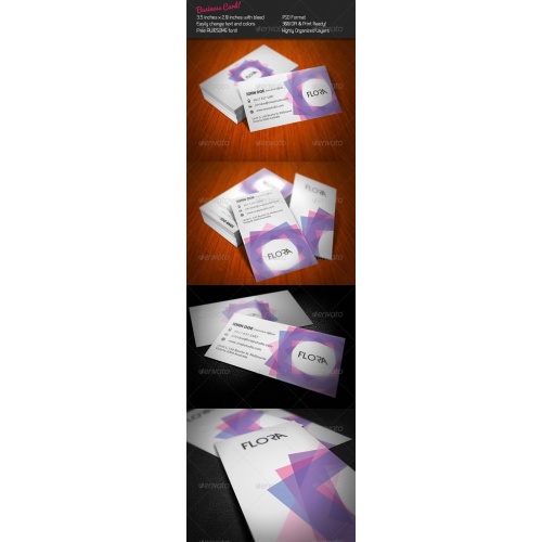 GraphicRiver - Flora Business Card