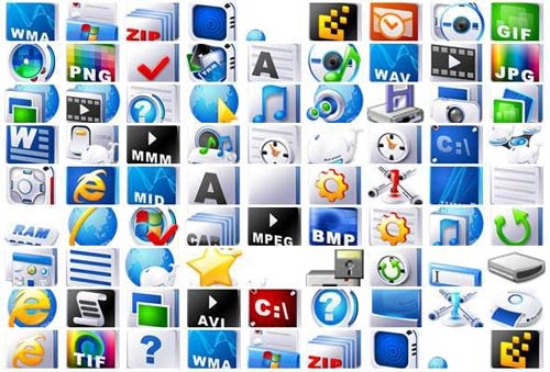 Подборка иконок Blue whales