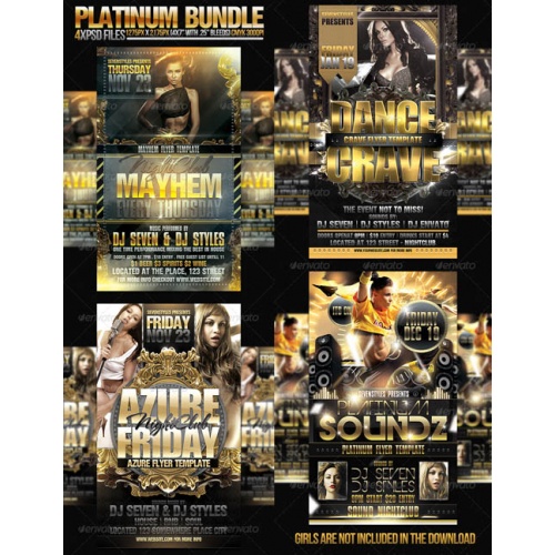 GraphicRiver — Platinum Flyer Bundle
