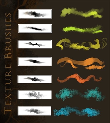 Texture brushes