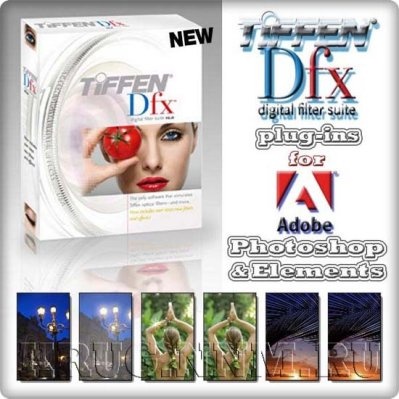 Tiffen Dfx v3.0 plag-ins for Adobe Photoshop