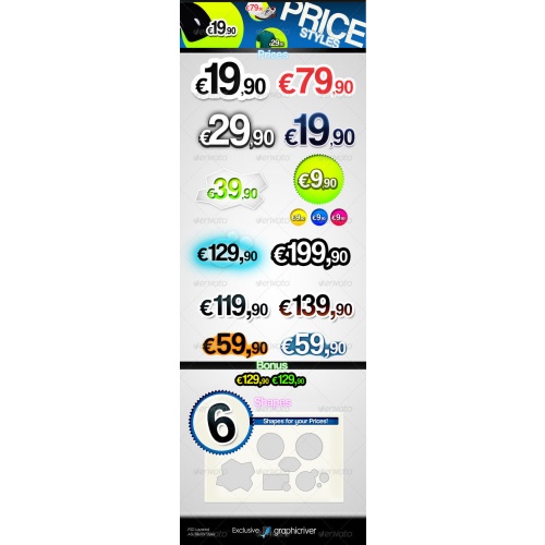 GraphicRiver — Prices — Text Styles