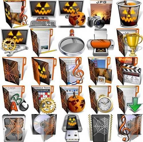 Интересные иконки для вашего компьютера / RIP Icon Pack
